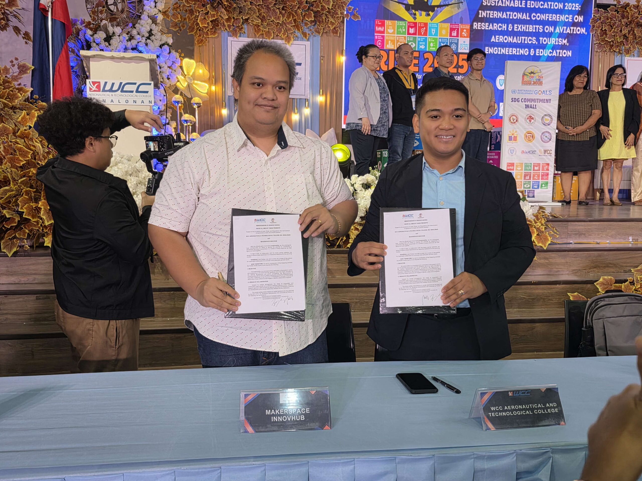 Makerspace Innovhub OPC and WCC Aeronautical & Technological College Partner to Boost North Luzon Tech Innovation