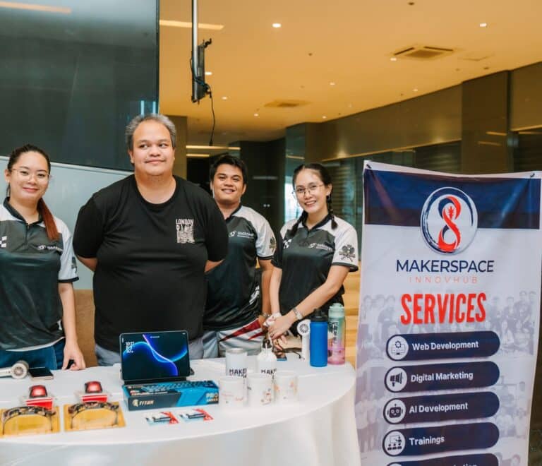 Makerspace Innovhub at SmashFi Badminton Cup 2025